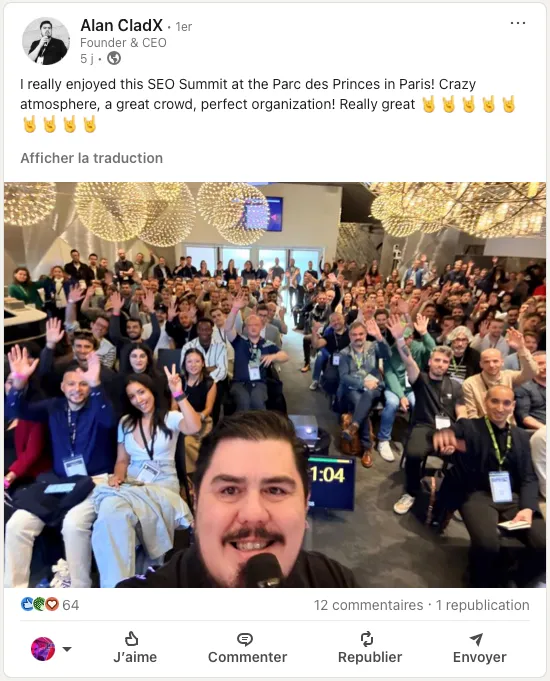 Témoignage de Alan CLADX