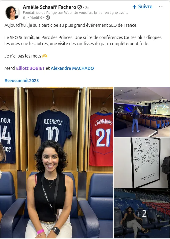 Témoignage de Amélie SCHAAF FACHERO