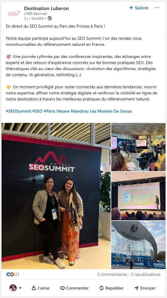 Témoignage de Destination Luberon null