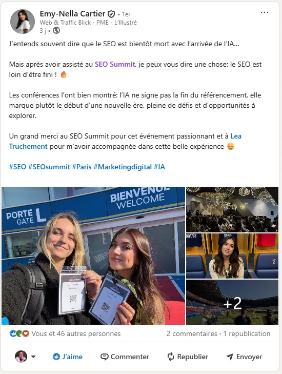 Témoignage de Emy-Nella CARTIER