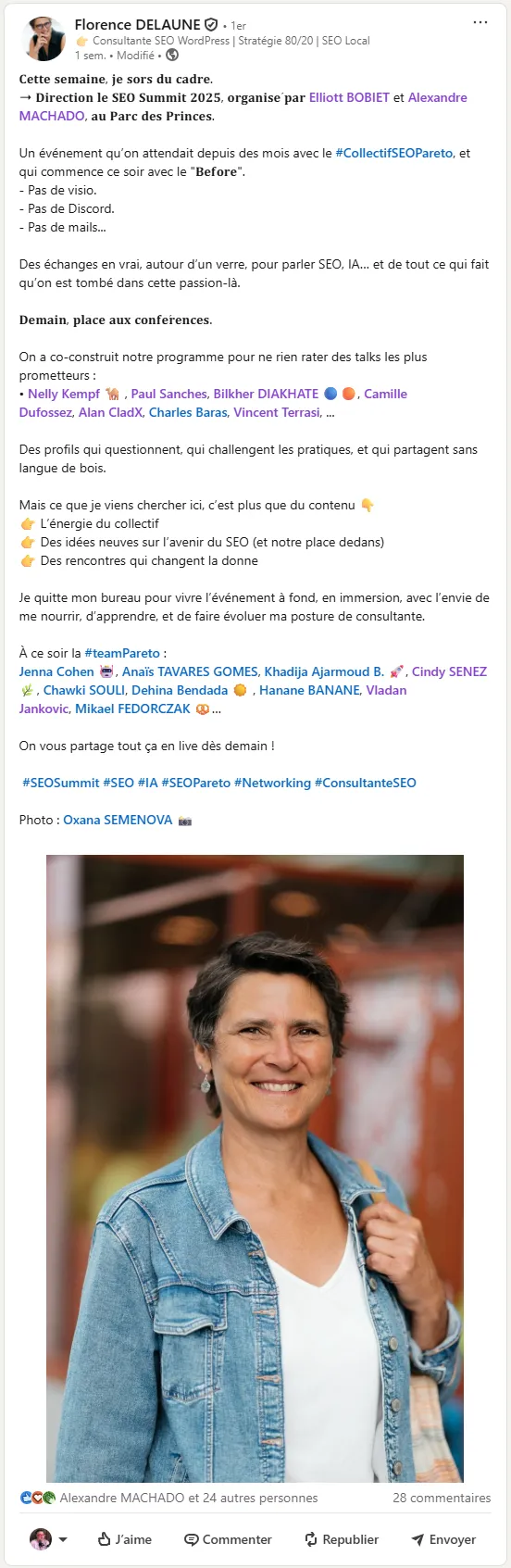 Témoignage de Florence DELAUNE