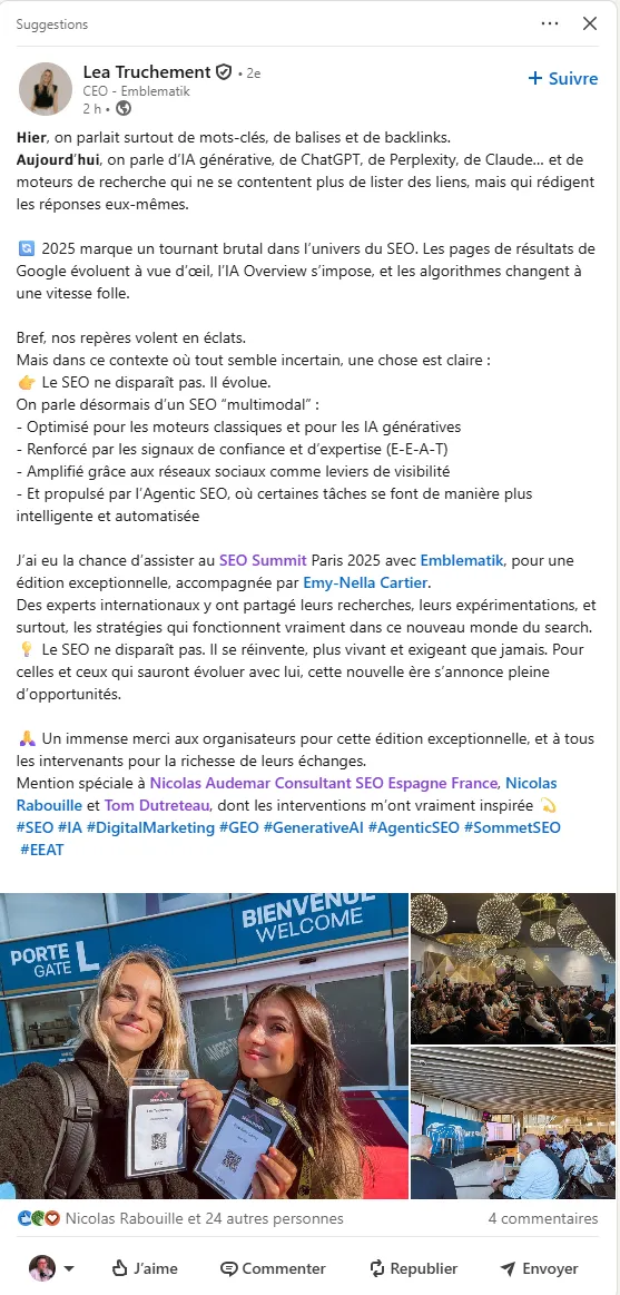 Témoignage de Léa TRUCHEMENT