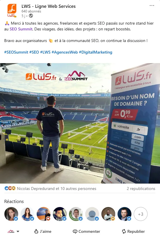 Témoignage de LWS null