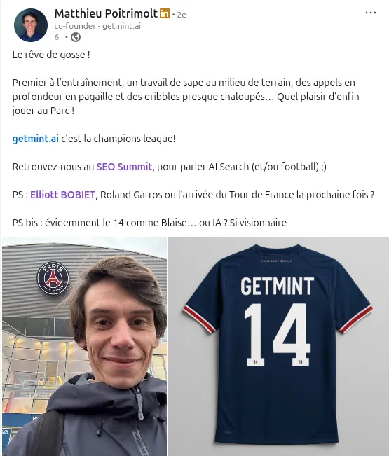 Témoignage de Matthieu POITRIMOLT