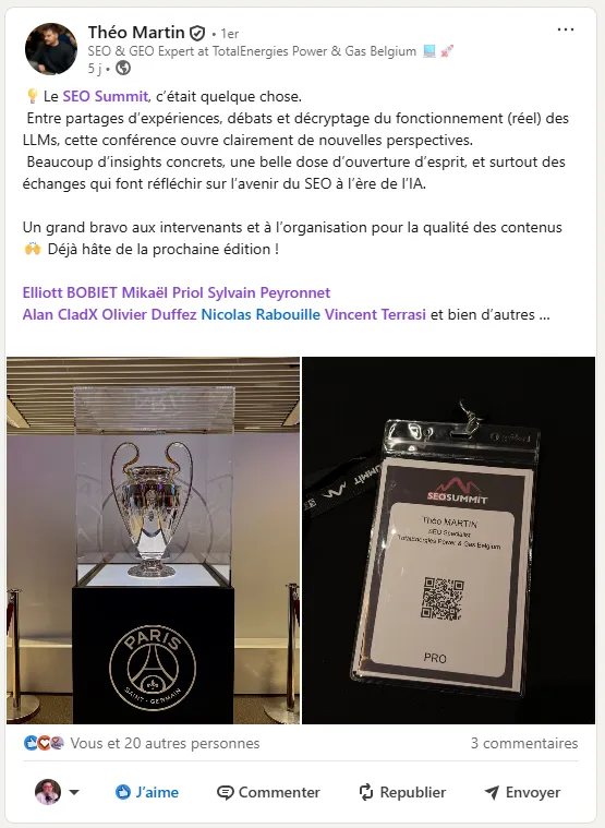 Témoignage de Théo MARTIN